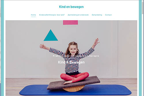 Kind en bewegen - kinderoefentherapie