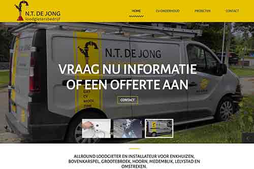 Loodgieter N. de Jong